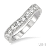 .75CTRDDM 'V' BAND-MILLG WG 14K@11-H*