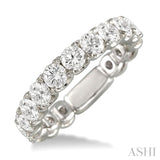2 ctw Diamond Matching Wedding Band in 18K White Gold