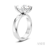 1/4 Ctw Akari Marquise and Round Cut Diamond Semi Mount Engagement Ring in 14K White Gold