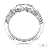 3/8 Ctw Diamond Matching Wedding Band in 14K White Gold