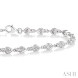 Heart Shape Diamond Bracelet