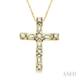 Cross Diamond Pendant