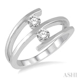 2 Stone Diamond Fashion Ring