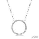 Circle Diamond Fashion Pendant