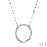 Circle Diamond Fashion Pendant