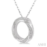 Circle Diamond Fashion Pendant