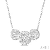 Past Present & Future Lovebright Essential Diamond Necklace