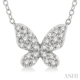 Butterfly Petite Diamond Fashion Pendant