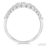 Graduated Diamond Fashion Band