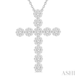 Lovebright Essential Cross Diamond Pendant