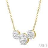 Past Present & Future Lovebright Essential Diamond Necklace