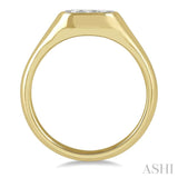 Lovebright Essential Diamond Signet Ring