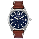 MEN ECO WR100 SS STRA BLUE