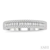 Stackable Baguette Diamond Fashion Ring