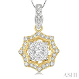 Halo Lovebright Diamond Fashion Pendant