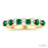 Gemstone & Diamond Band