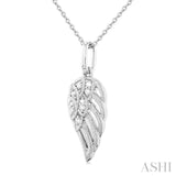 Angel Wings Petite Diamond Fashion Pendant