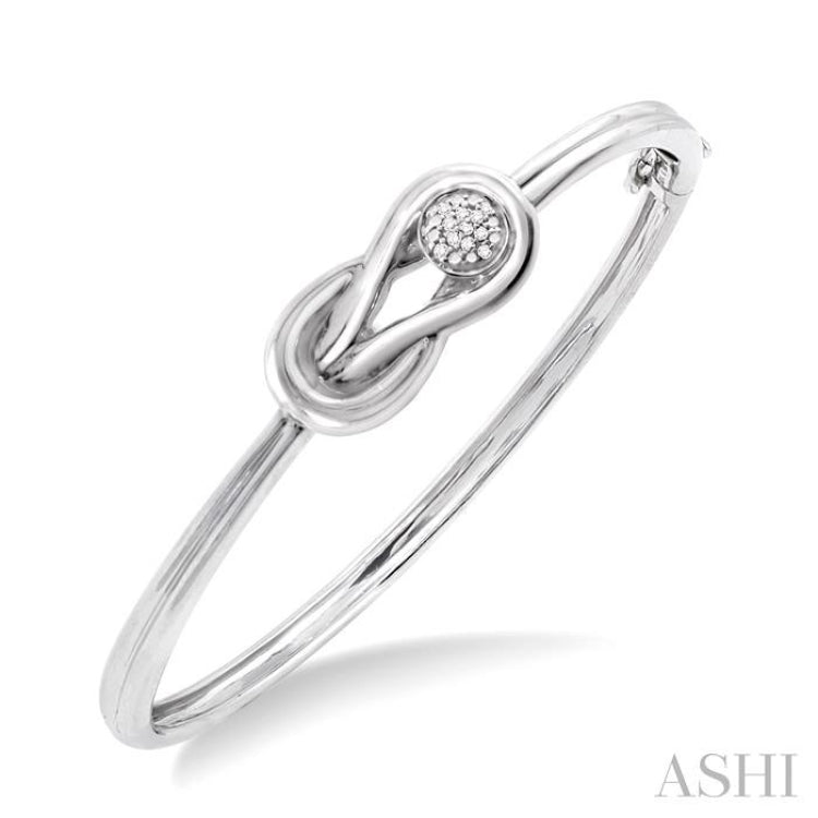 Silver Diamond Fashion Ring