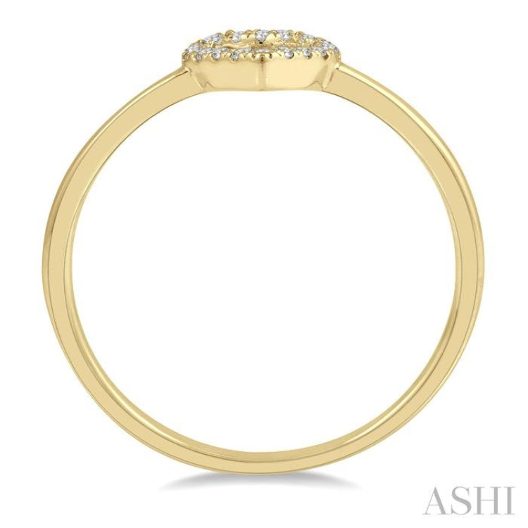 Heart Shape Fashion Light Weight Diamond Ring